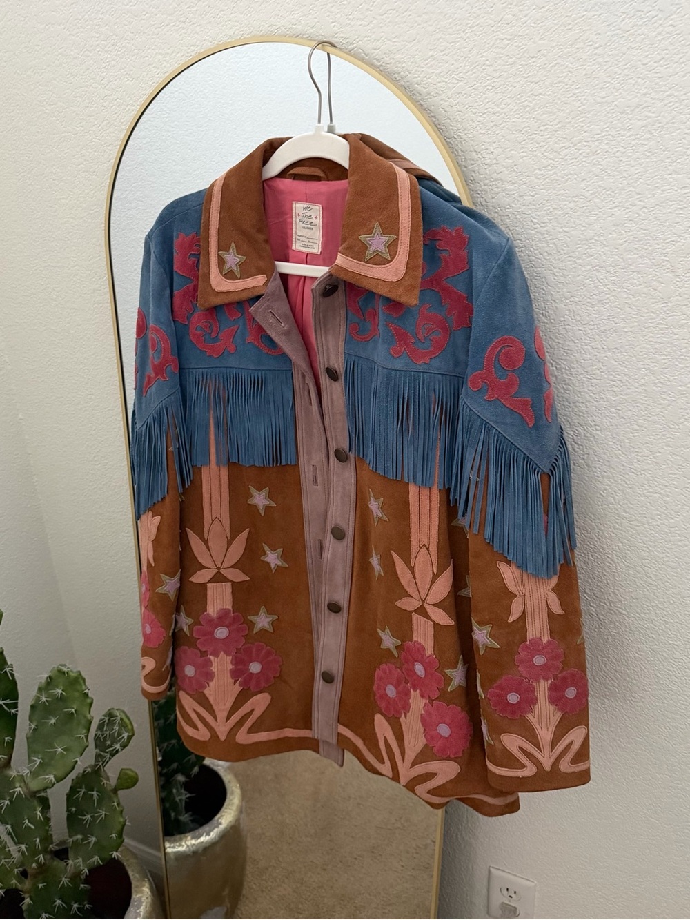 Free People Liza Suede Fringe Jacket - Picture 4 of 8